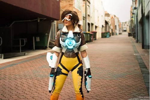 Overwatch Tracer Cosplay Costume