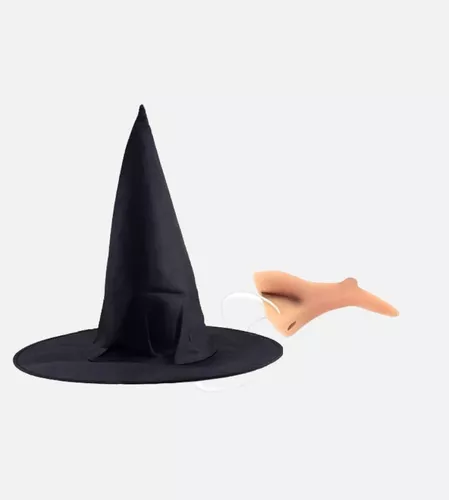 Nariz Bruxa Fantasia Halloween Borracha