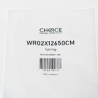 Choice Part Wr02x12650 Spring For Ge Refrigerator French Vve