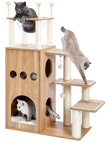 Made4pets - Árbol Moderno Para Gatos Grandes, Torre De Mader