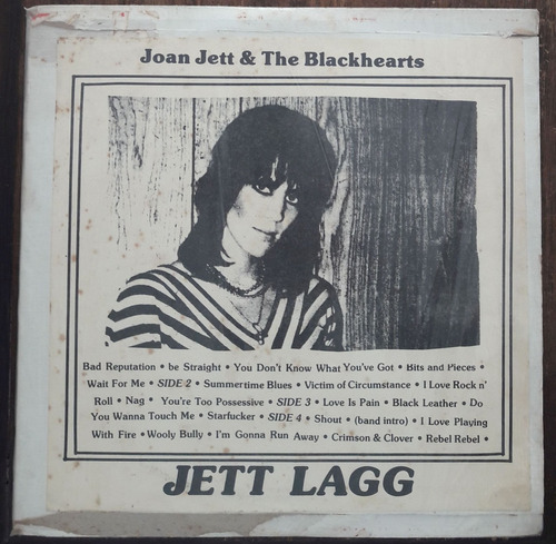 2x Lp Vinil (vg) Joan Jett & The Blackhearts Jett Lagg Raro