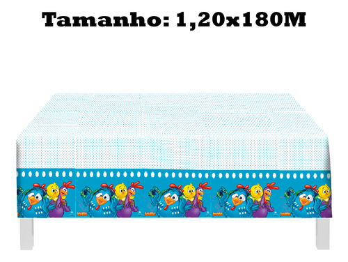 Toalha De Mesa Decoração Galinha Pintadinha Aniversario