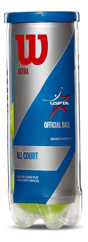 Pelota De Tenis Wilson Ultra All Court Nivel Del Mar C/3