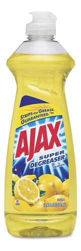 Ajax Super Desengrasante Liquido Limon - 12.6 Oz Por Botella