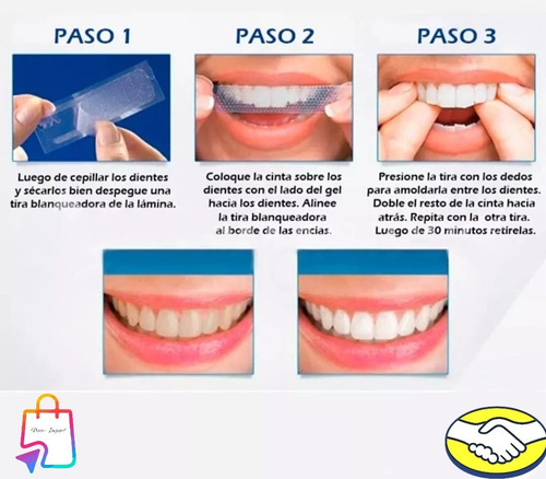Tiras Blanqueadoras Simi Oral-b 3d White Advanced Seal 28u 0