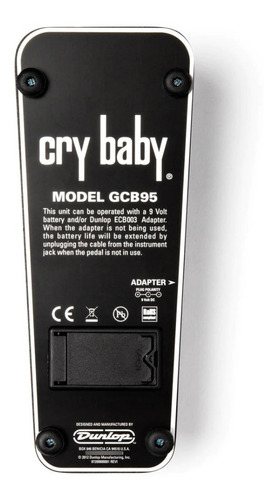 Imagen 5 de 6 de Pedal Wah Wha Jim Dunlop Gcb-95original Crybaby