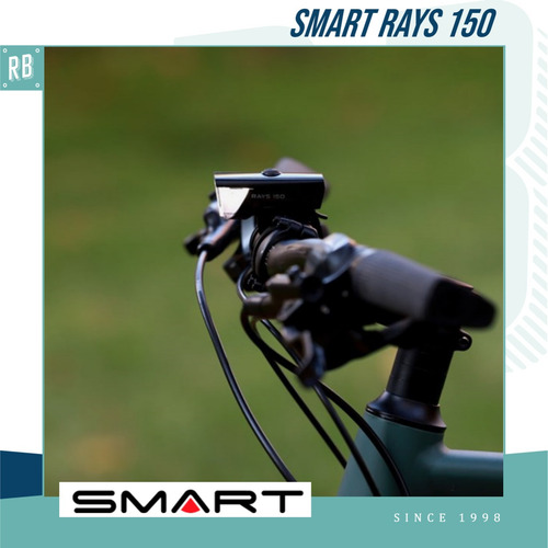 Imagen 3 de 9 de Luz Delantera Smart Rays 150 Recargable Usb - Racer Bikes