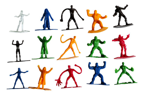 Figuras Los 4 Fantasticos Promocional Barcel Mod1 (Usado)