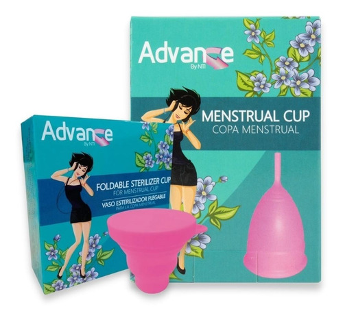 Copa Menstrual + Vaso Esterilizador