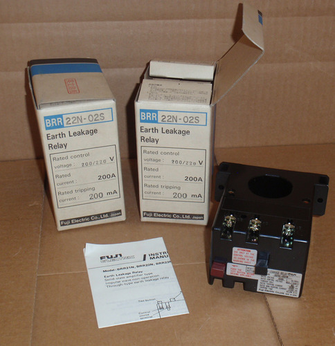 Brr22n-02s Fuji Electric New In Box Earth Leakage Re Ccx