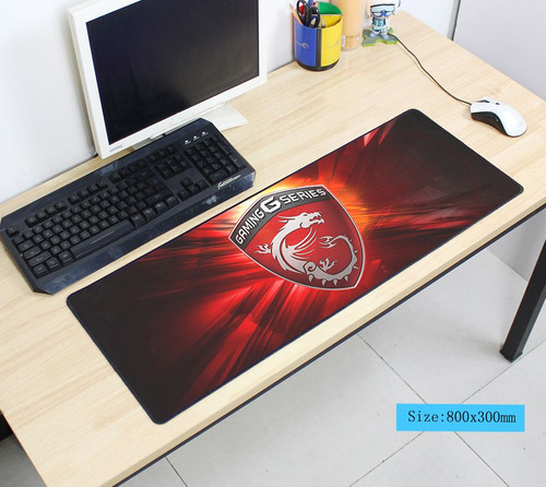 Mouse Pad Msi Gamer 30x80cm Tienda Física 