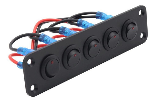 Panel De Interruptor De Palanca De 12v Control Flexible