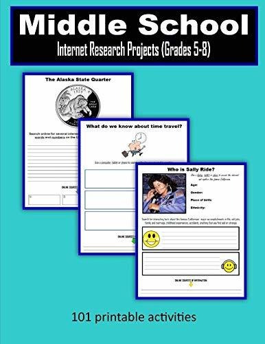 Book : Middle School Internet Research Projects (grades 5-8