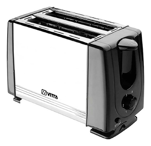 Tostadora Electrica 900w 2 Panes 6 Niveles Full - Vitta