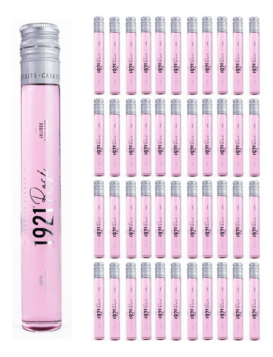 1921 Tequila Blanco Rosé 100% Agave 100ml. Caja 45pzs