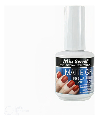 Mia Secret Matte Gel Top Coat 15 Ml