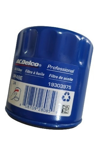 Filtro De Aceite Trailblazer Silverado Tahoe Acdelco Pf48e