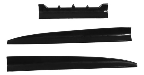 Alerón Trasero Negro, 3 Piezas, 52.95 Pulgadas, Reduce La Re