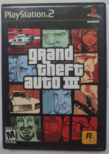 Grand Theft Auto 3 Original Ps2