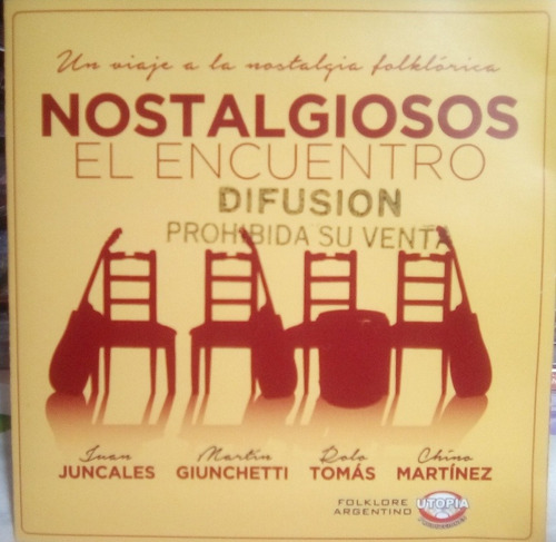 Cd Nostalgiosos El Encuentro  Juncales/giunchetti/tomás...
