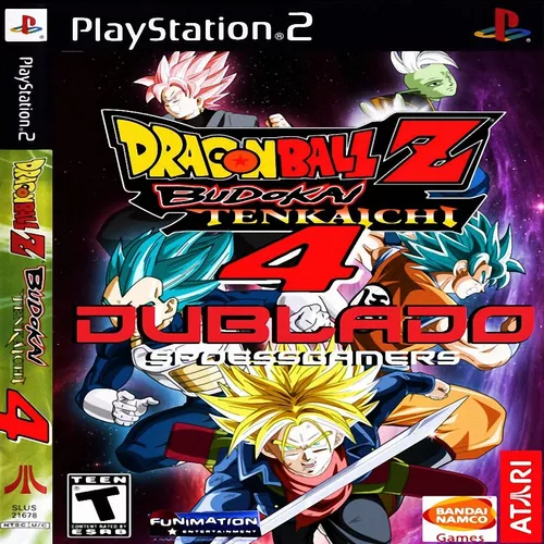 Dragon Ball Z Budokai Tenkachi 4 Versão Brasileira- Ps2