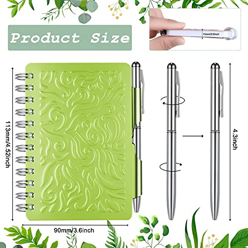 2 Pieces Portable Password Book Password Organizer Note...