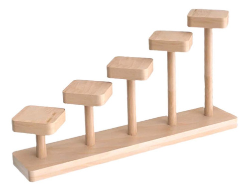 Wooden Display Riser Cupcakes Holder Decorative Reusable F