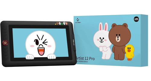 Monitor De Dibujo Artist12 Pro Pen Display Line Friends Edit