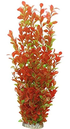 Decoracion De Acuario Lantian Plastic Plant Large 18 Pulgad