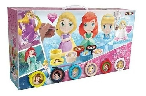 Disney Princess Colorea A Tus Princesas De Ceramica 