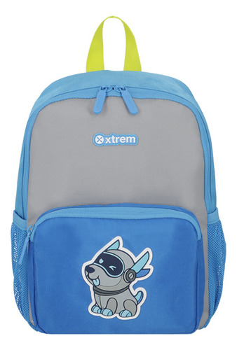 Mochila Xtrem Play-time 5xt Perro Azul