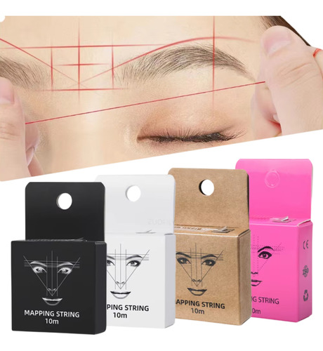 Hilo Con Tinte Para Mapping Visagismo De Cejas Microblading