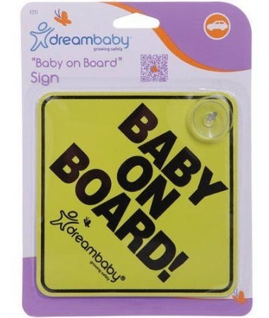Cartel Baby On Board Dreambaby - Bebés Y Niños