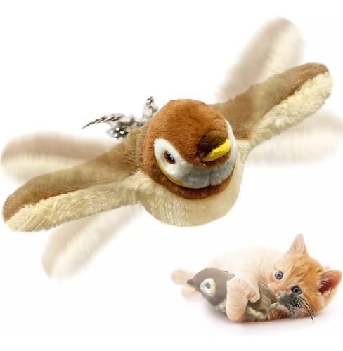 // Juguete Interactivo Con Forma De Pájaro Y Gato Chillón