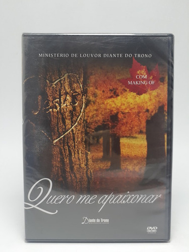 Dvd Diante Do Trono - Quero Me Apaixonar