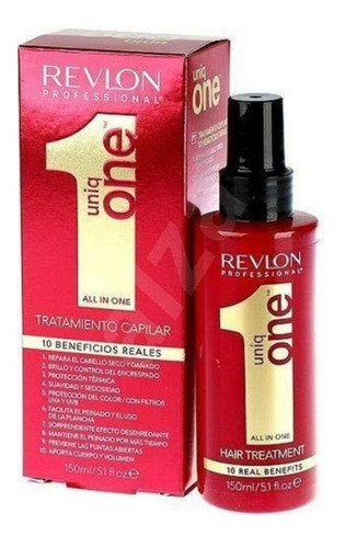 Uniq One Tratamiento Capilar All In One Revlon Rojo 150ml