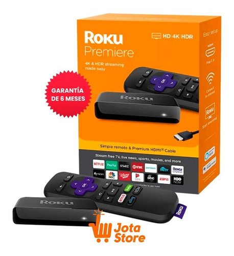 Roku Premiere 4k Streaming Chromecast, Amazon Prime Video