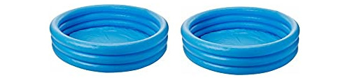 Piscina Inflable Azul Cristal (45 X 10 Pulgadas)