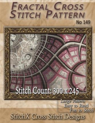 Libro Fractal Cross Stitch Pattern No. 149 - Tracy Warrin...