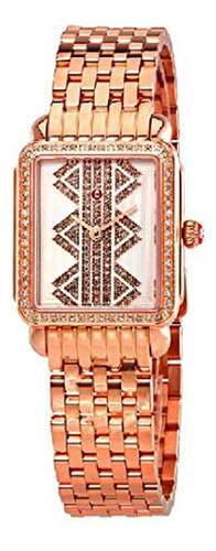 Reloj De Diamantes De Deco De Michele Mujeres.