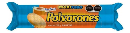 8 Pza Polvorones Maxitubo 310 G