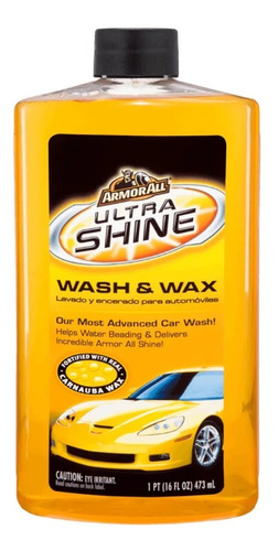 Shampoo Armorall Concentrado + Cera Ultra Brillo 473ml S44