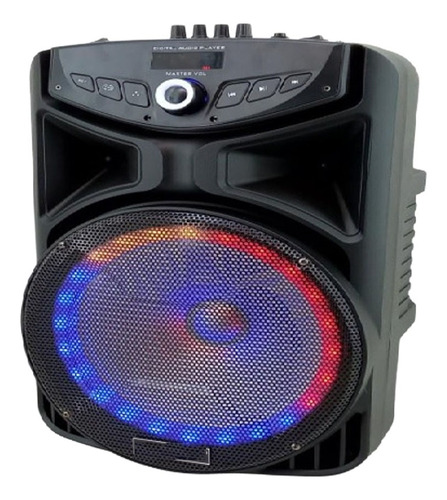 Valija Reproductor De Audio Sy-6612 Bluetooth Karaoke 