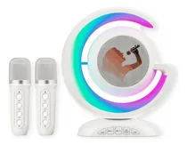 Comprar Parlante Inalámbrico Para Karaoke Con Bluetooth Y Micrófonos