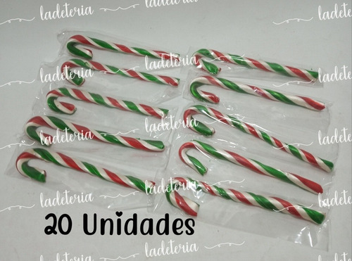 Bastones Navideños Caramelo Navida - Unidad a $1500