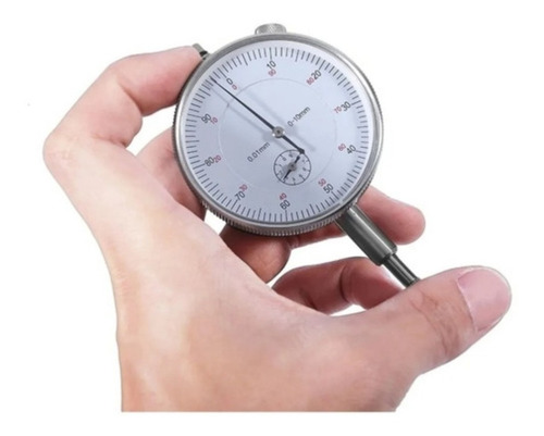 Imagen 5 de 7 de Reloj Comparador Calibrador De Torno Con Base Magnética