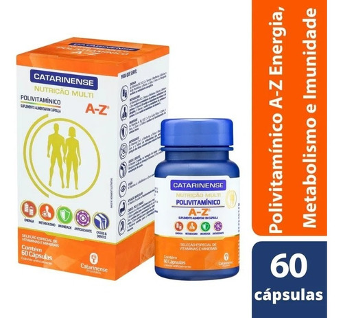 Polivitamínico Multi A-z Catarinense Pharma Sabor Antioxidante