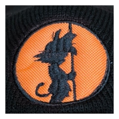 Gorro De Lana Dragon Ball Negro Unico Personajes
