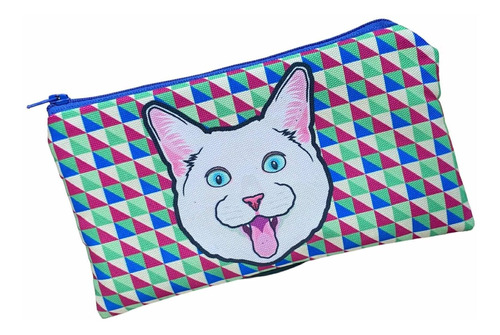 Estuche Gato Blanco Diferentes Diseños