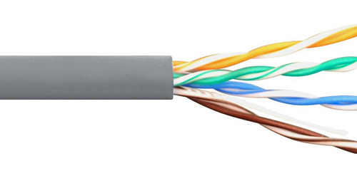 Cable De Pvc Cat5e Cmr Gris